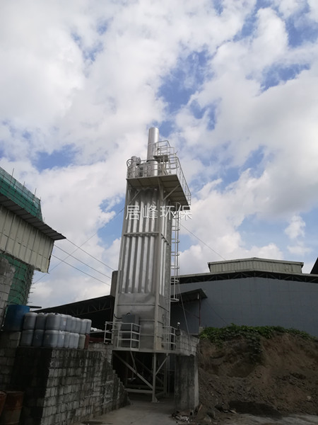 东莞市沙田登峰建材厂6吨生物质锅炉尾气处理工程